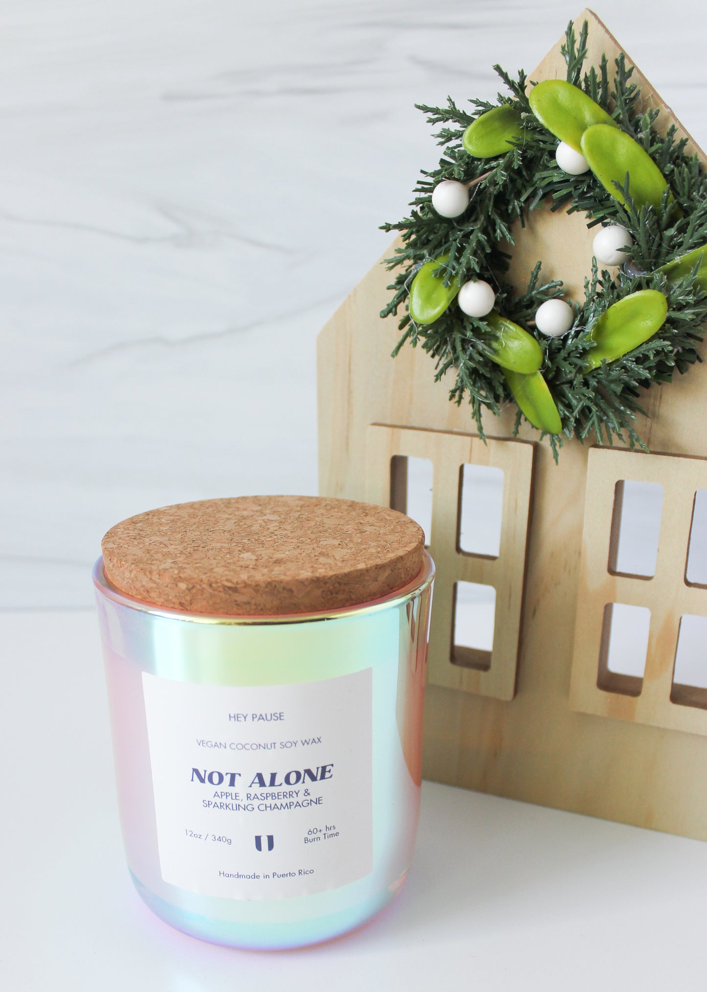 Not Alone: Apple, Raspberry & Sparkling Champagne - 12oz