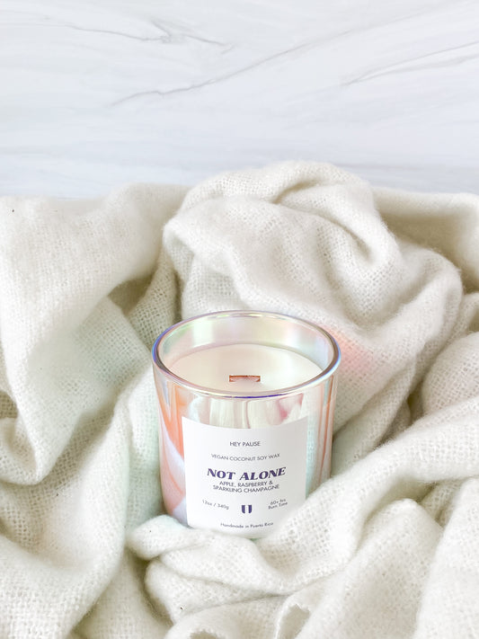 Not Alone: Apple, Raspberry & Sparkling Champagne - 12oz