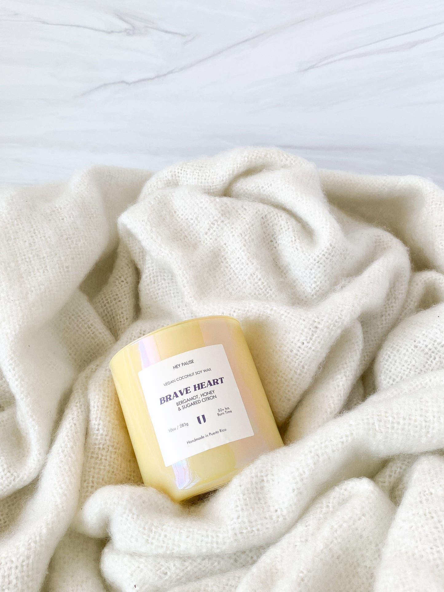 Brave Heart: Bergamot, Honey & Sugared Citron - 10oz