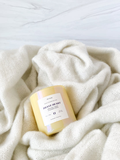 Brave Heart: Bergamot, Honey & Sugared Citron - 10oz