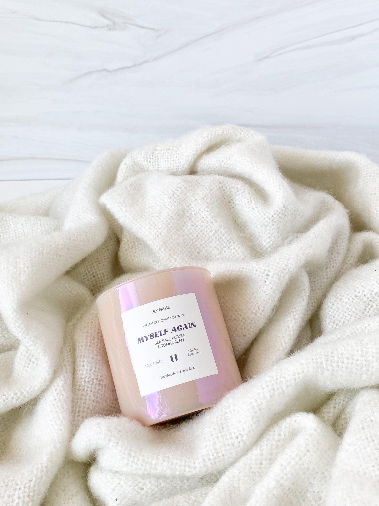 Myself Again: Sea Salt, Freesia & Tonka Bean - 10oz