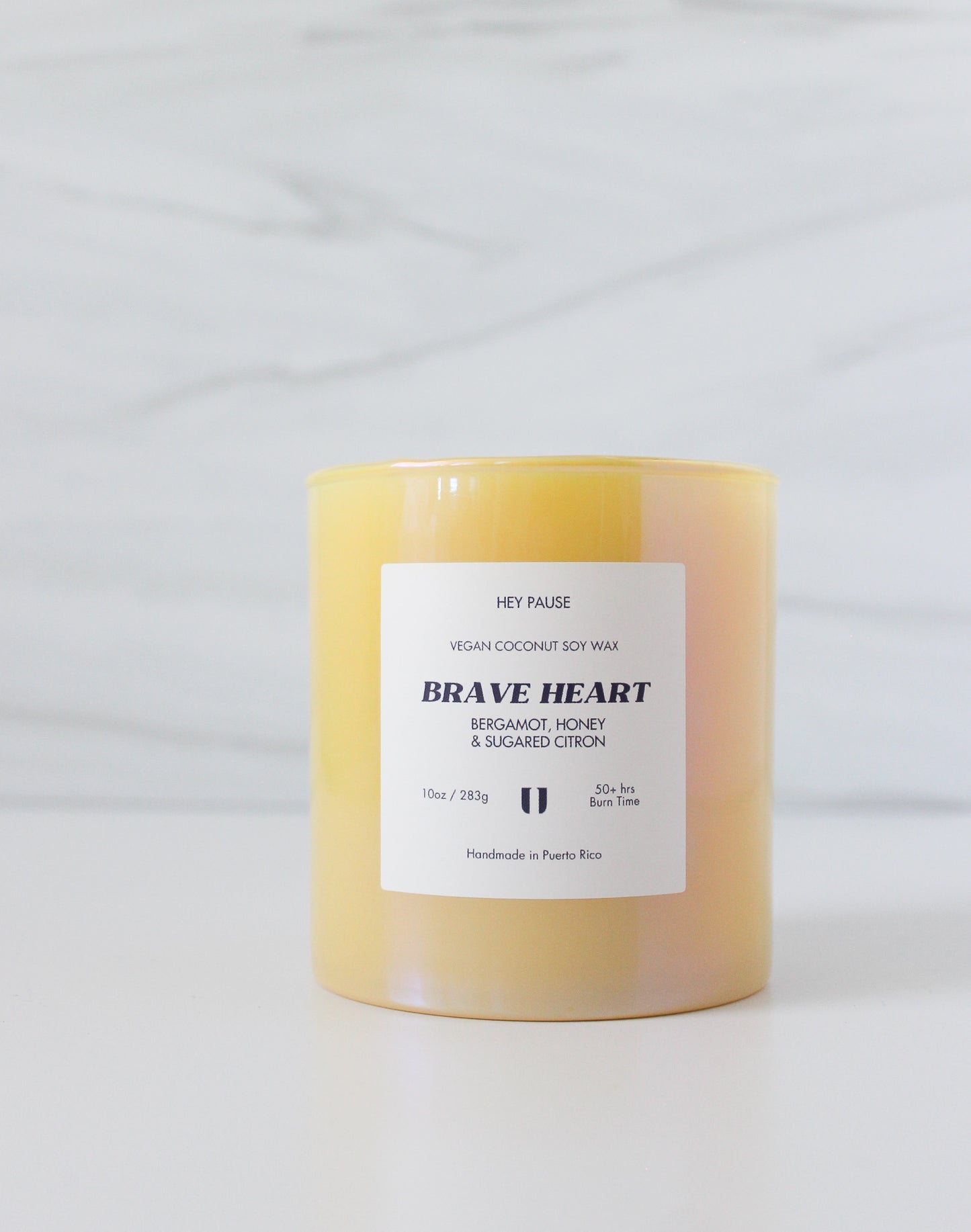 Brave Heart: Bergamot, Honey & Sugared Citron - 10oz