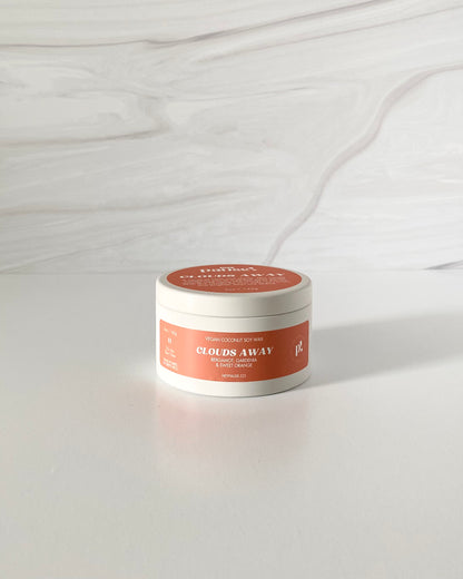Clouds Away: Bergamot, Gardenia & Sweet Orange - 5oz