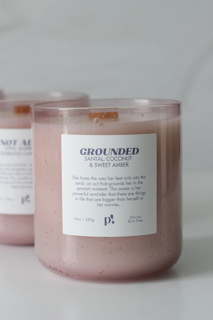 Grounded: Santal, Coconut & Sweet Amber - 10oz