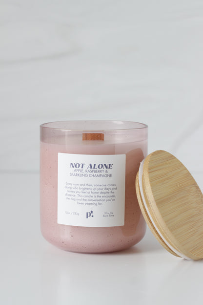 Not Alone: Apple, Raspberry & Sparkling Champagne - 10oz