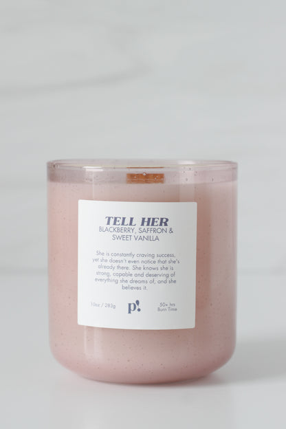 Tell Her: Blackberry, Saffron & Sweet Vanilla - 10oz