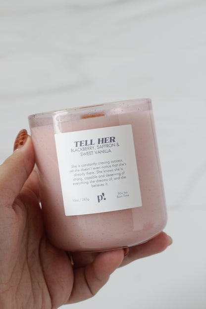 Tell Her: Blackberry, Saffron & Sweet Vanilla - 10oz