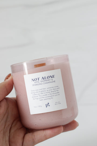 Not Alone: Apple, Raspberry & Sparkling Champagne - 10oz