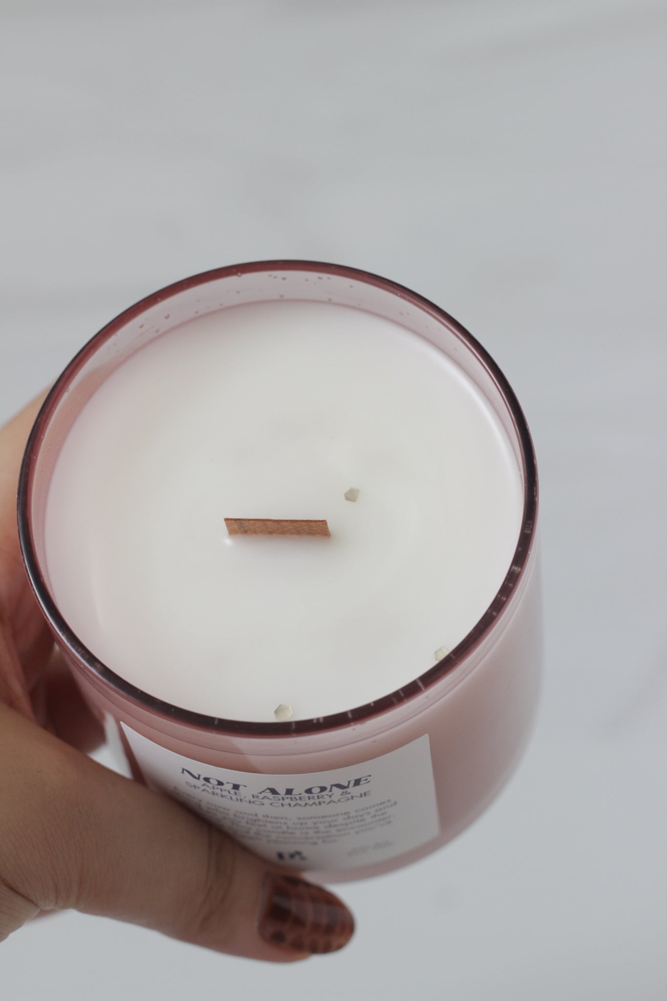 Not Alone: Apple, Raspberry & Sparkling Champagne - 10oz